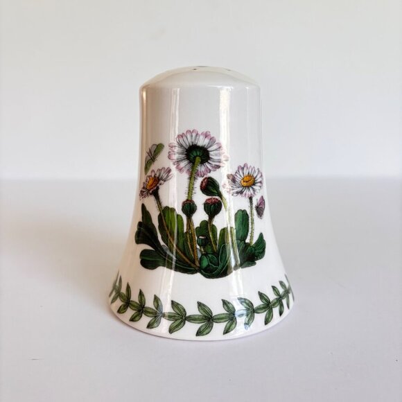 Portmeirion Botanic Garden Bell Salt & Pepper Shakers Daisy Cyclamen Pair - Picture 4 of 10